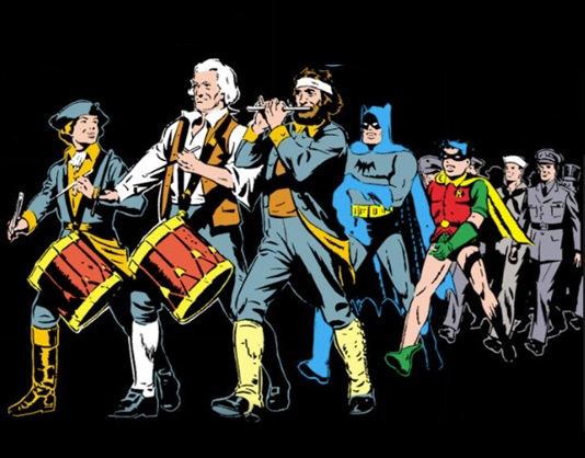 Batman Reenacts the American Revolution