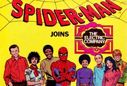 Spidey Super Stories #1 Back cover art by John Romita Sr.
